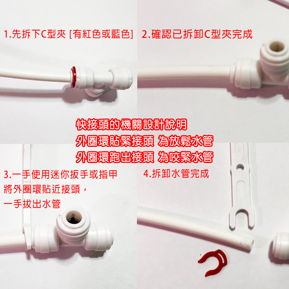 淨水器接頭、快接型零件拆卸教學-禾迪宣 Hedixuan | 淨水器、廚下淨水、餐飲濾淨水、全戶淨水、廚下加熱龍頭、家用淨水器、淨水器安裝推薦，滿足喝水需求
