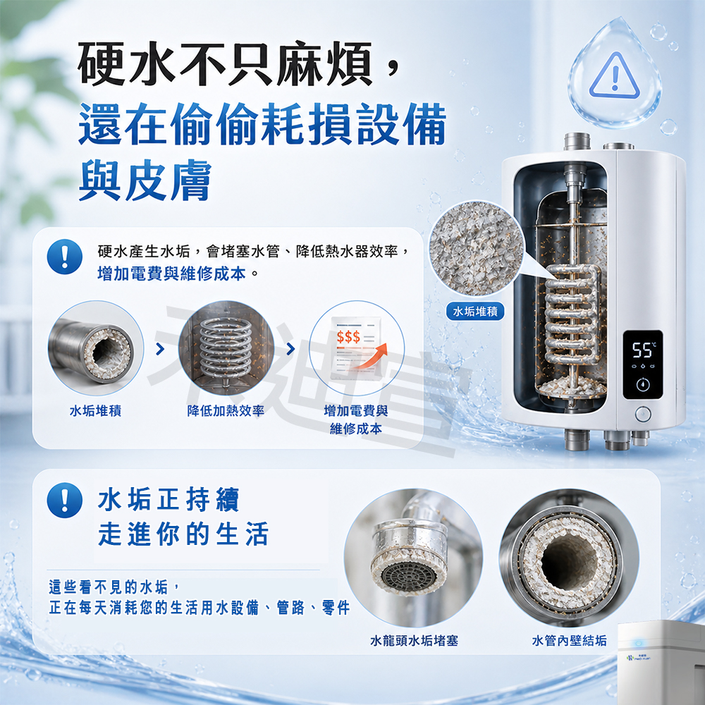 【禾迪宣】家用軟水機 EG-811 一體式110V軟水機自動控制流量沖洗、樹指自動再生型 全戶軟水機 依照流量控制
