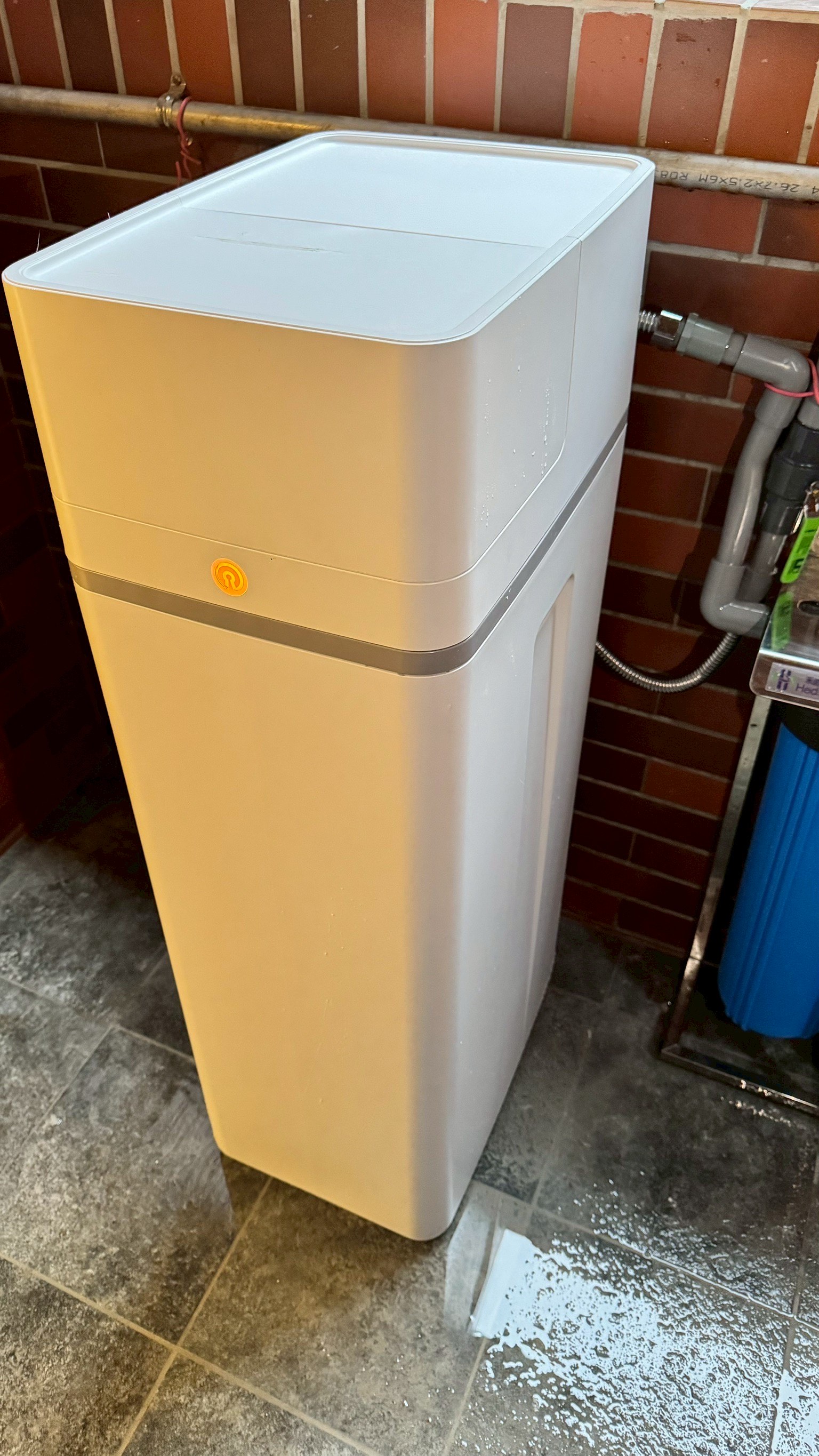 新竹東區安裝軟水機案例 軟水機+前置雙道過濾，禾迪宣淨水器安裝，全戶生活用水過濾推薦